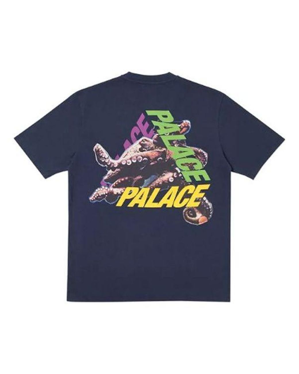 Palace Blue Octopus T-Shirt for men