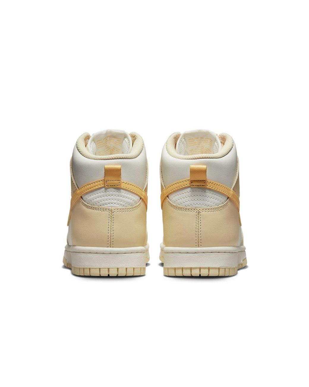 Nike Metallic (Wmns) Dunk High 'Pale Vanilla'