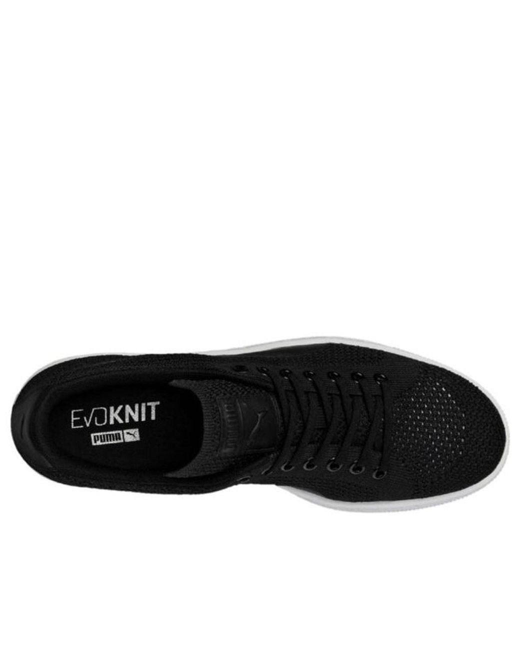 PUMA Black Basket Classic Evoknit for men