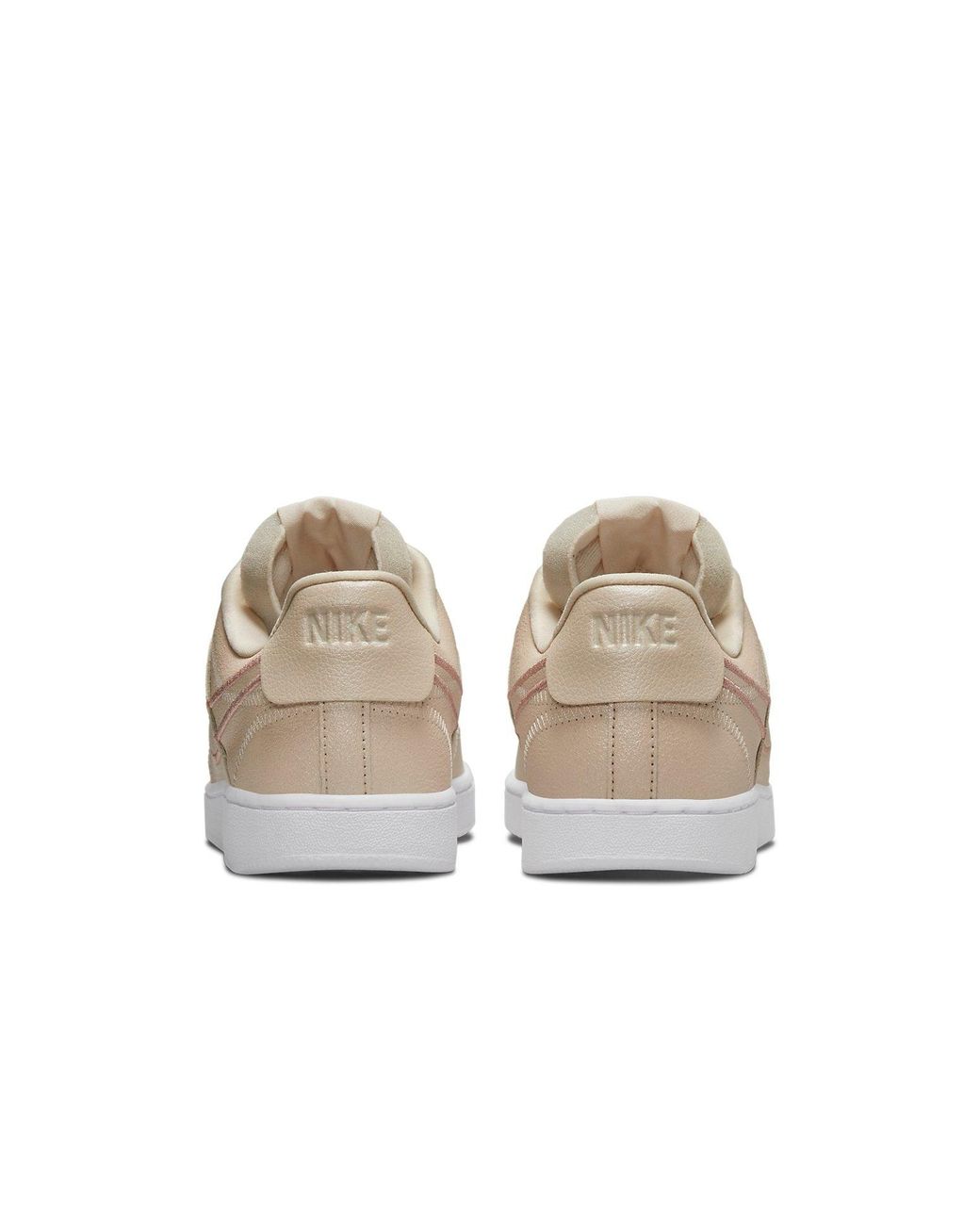Nike White (Wmns) Court Vision Low Premium 'Pearl'