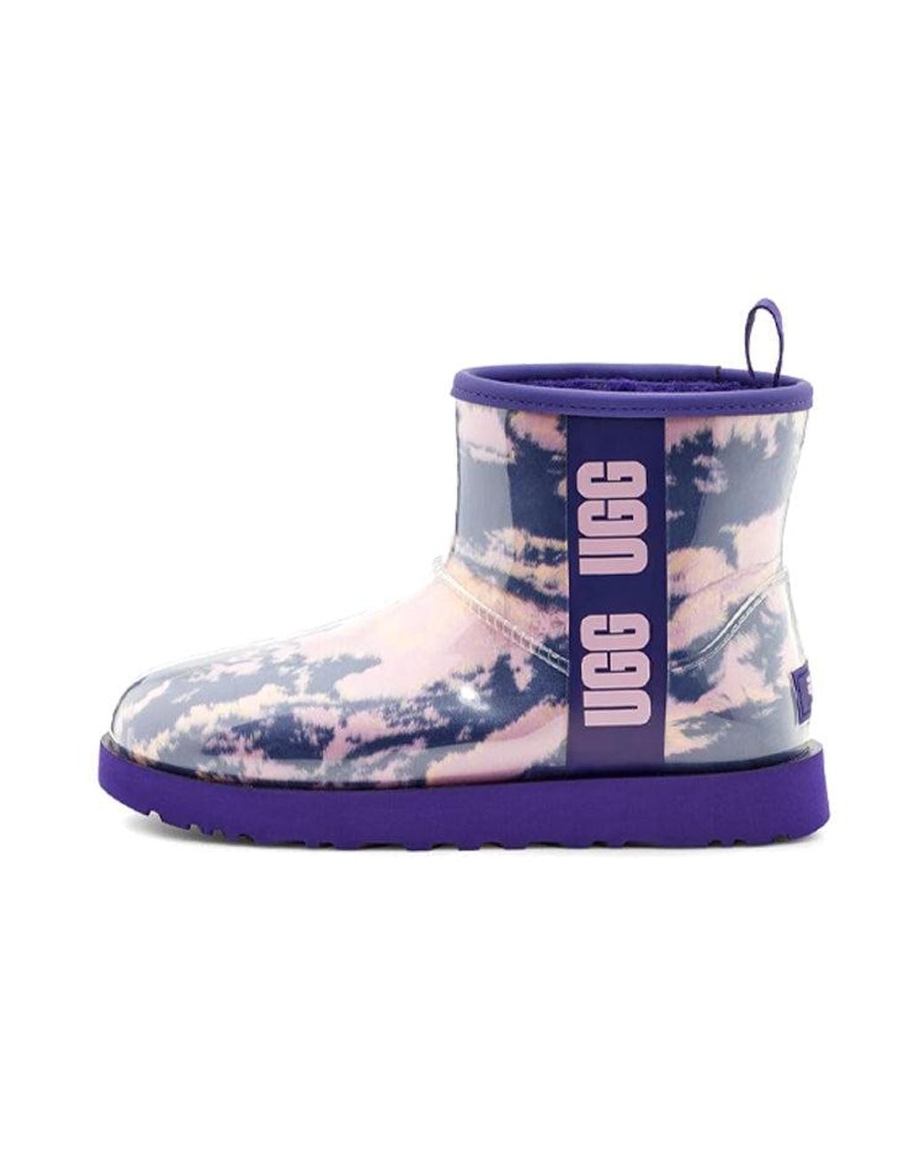 Ugg Purple (Wmns) Classic Clear Mini Marble