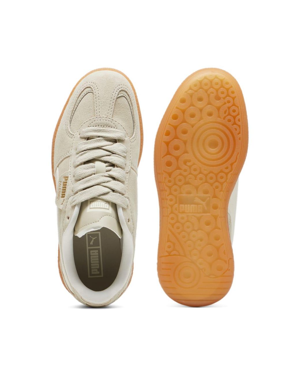 PUMA White (Wmns) Palermo Moda Xtra Gum 'Desert Dust'