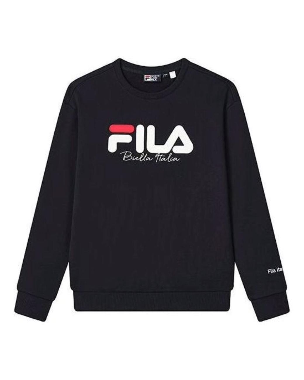Fila Blue Classic Logo Crew Sweater for men