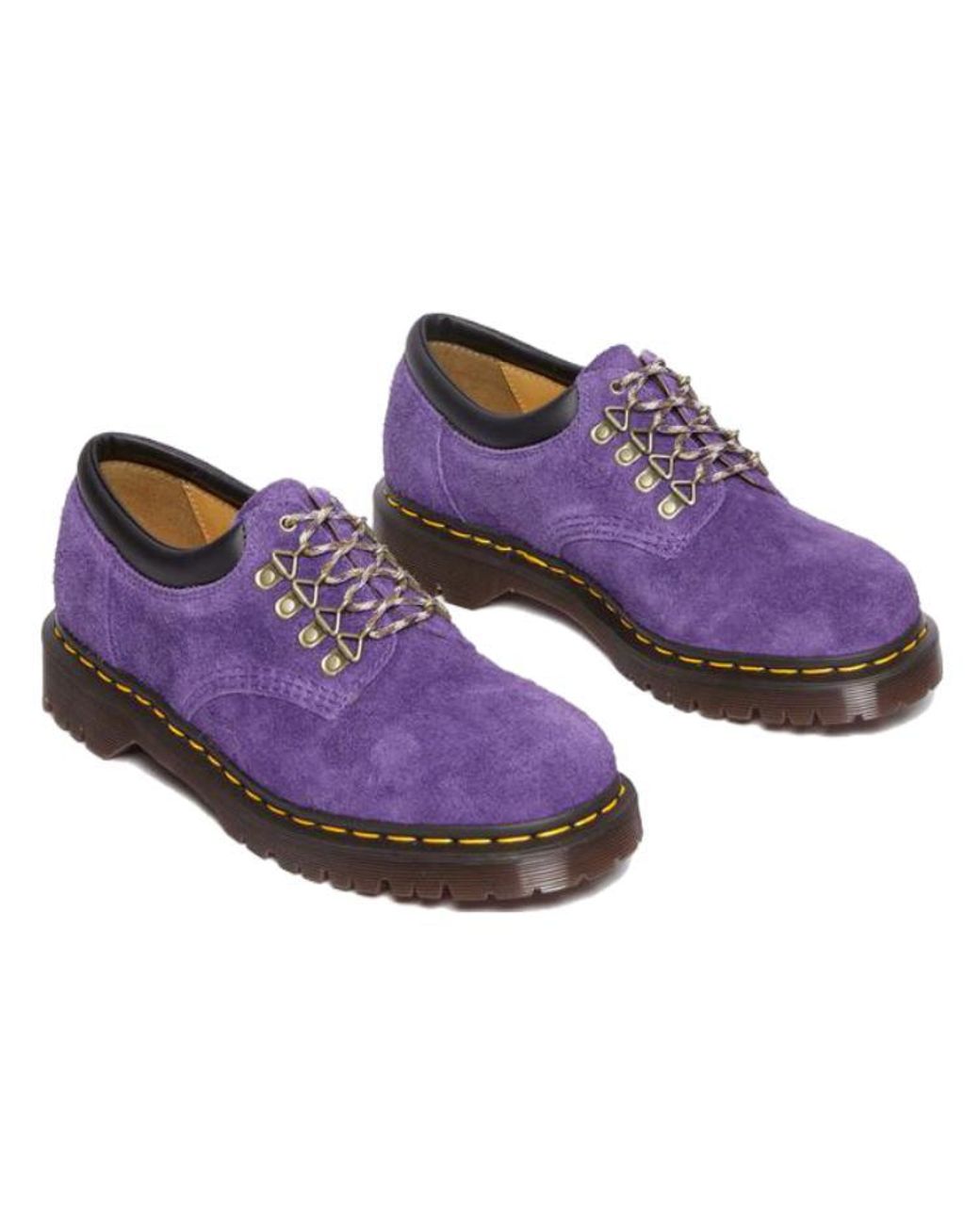 Dr. Martens Purple 8053 Ben Suede Casual Shoes 'Rich'