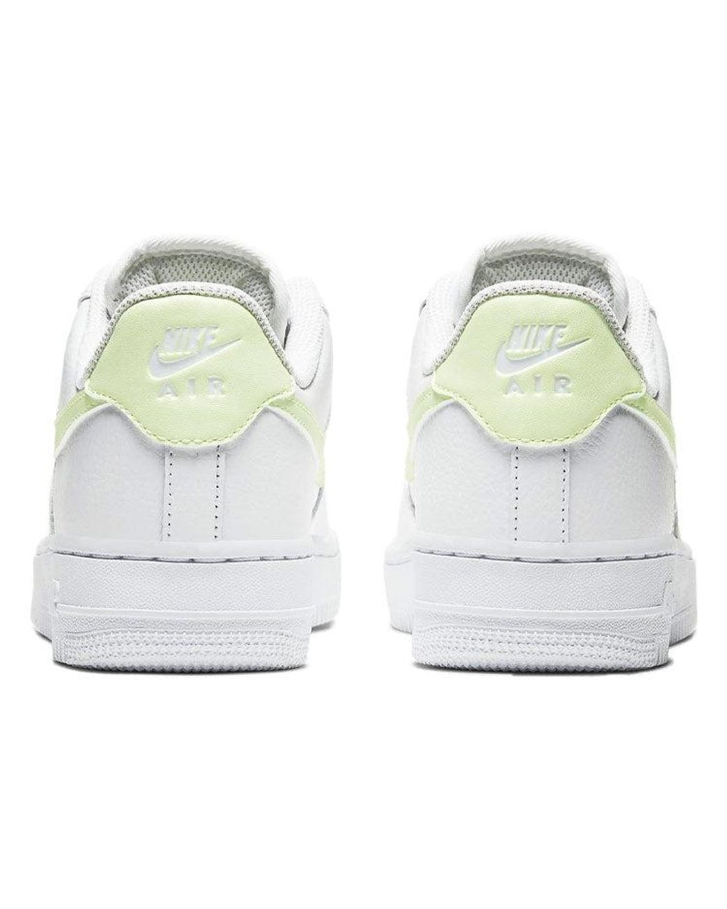 Nike White (Wmns) Air Force 1 Low Barely Volt'