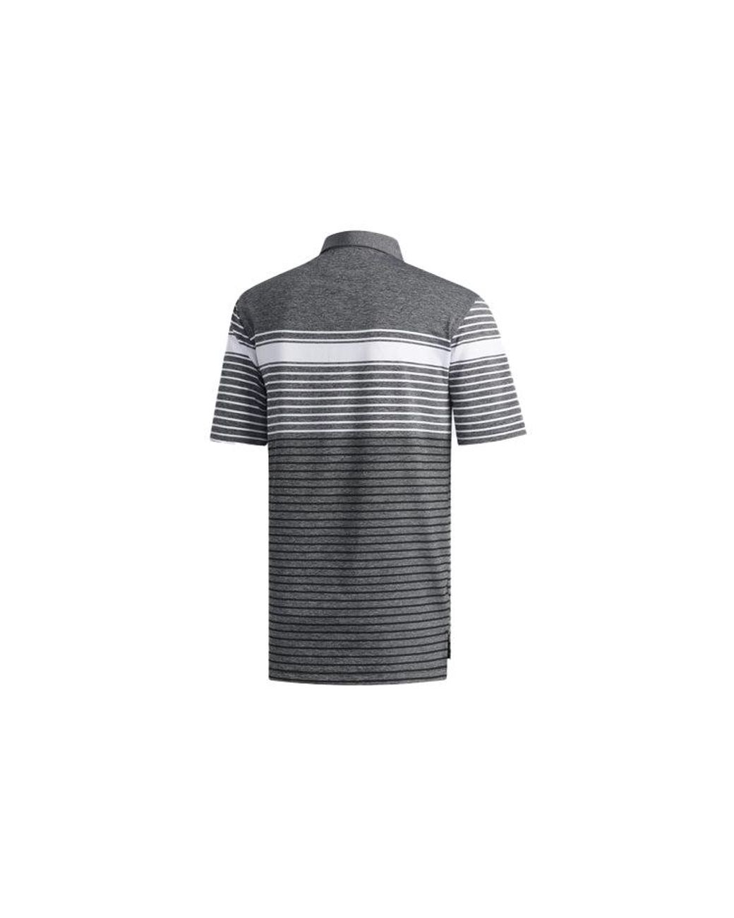 Adidas Blue Golf Sports Short Sleeve Polo Shirt for men