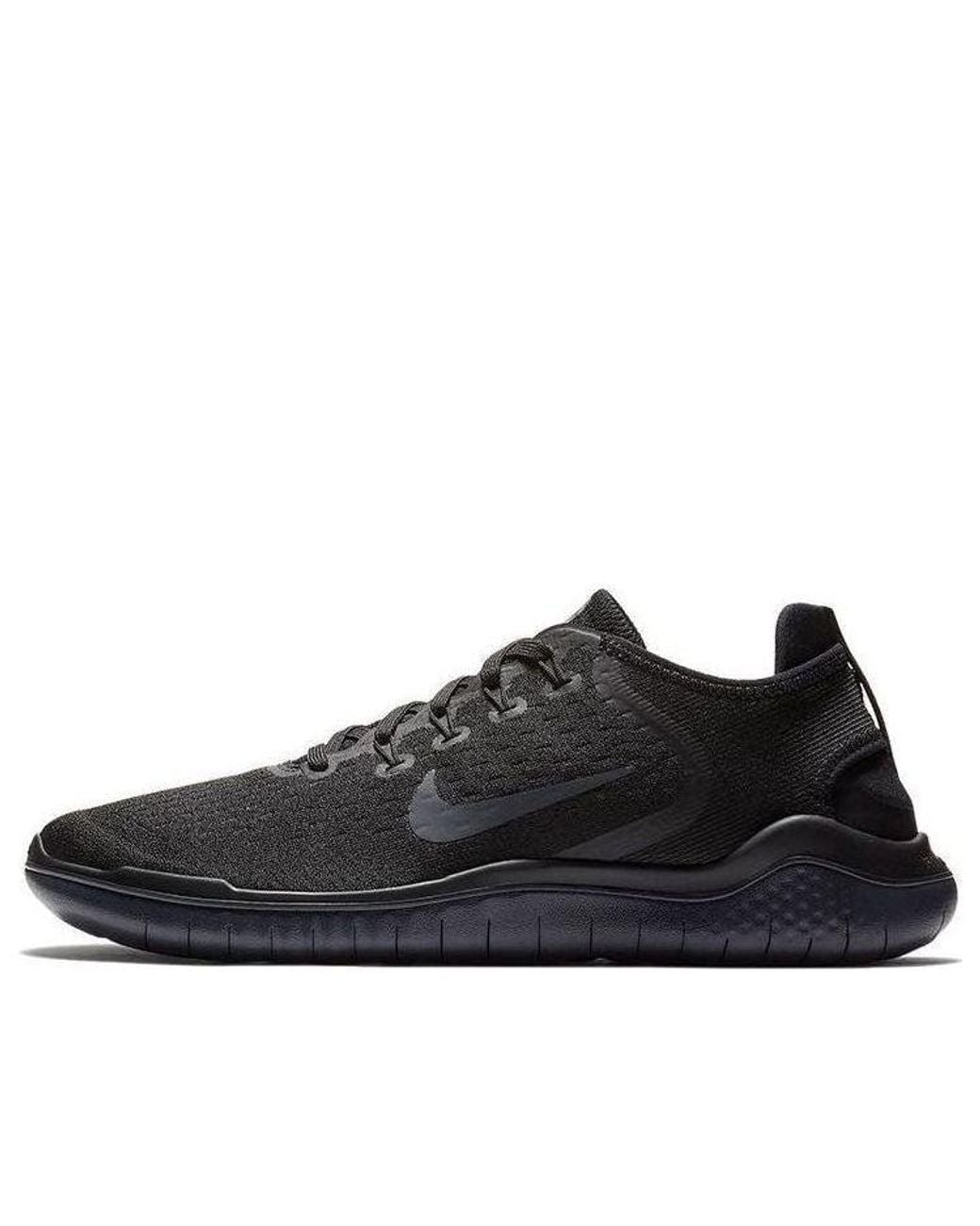 Nike Black Free Rn 2018 Running Shoes for men