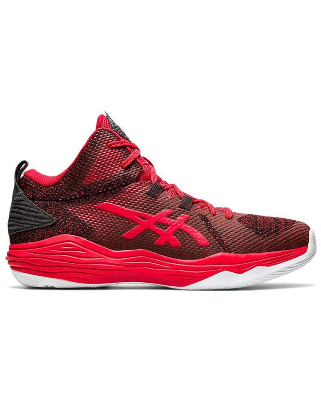 Asics Red Nova Flow Basketball Shoes for men