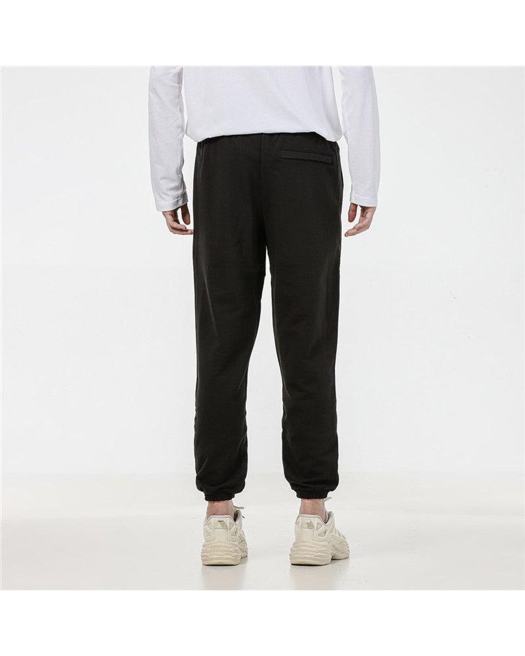 PUMA Black Classics Small Logo Trousers for men