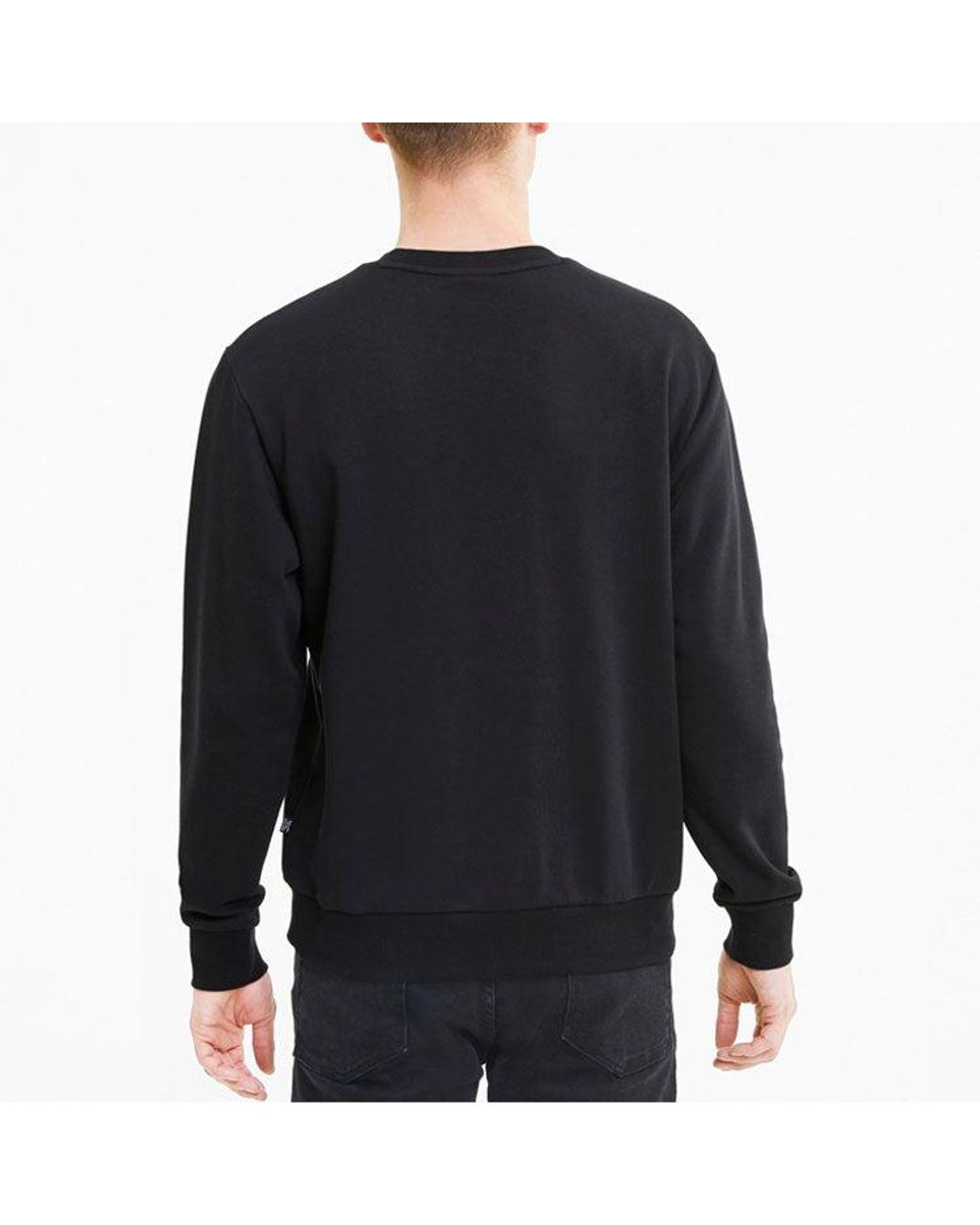 PUMA Black Rebel Long Sleeve Sweater for men