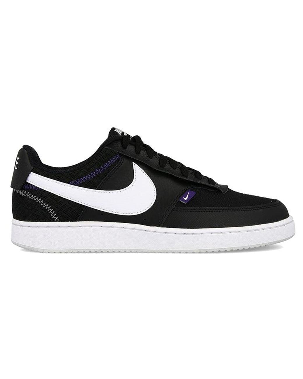 Nike Black Court Vision Low Premium for men