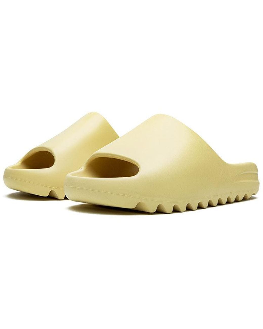 Adidas Yellow Yeezy Slide 'Desert Sand' for men