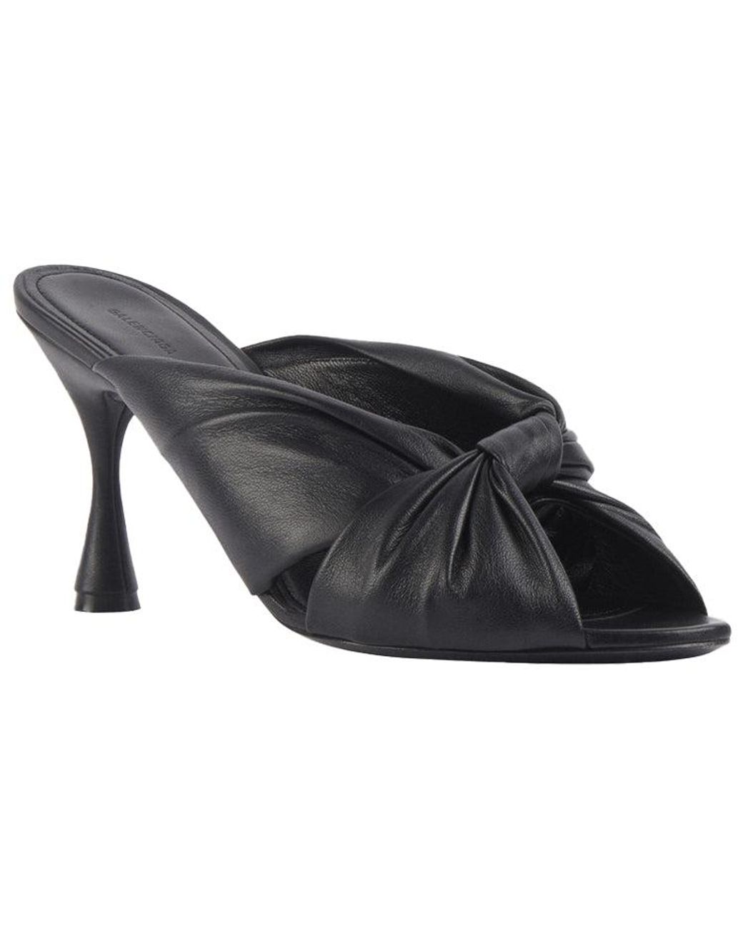 Balenciaga Black (Wmns) Small High Heels Slippers