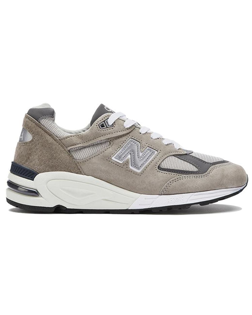 New Balance White 990V2 Made for men