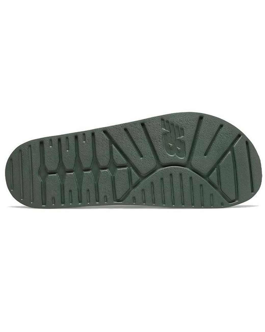 New Balance Green 200 Slides 'Oak Leaf' for men