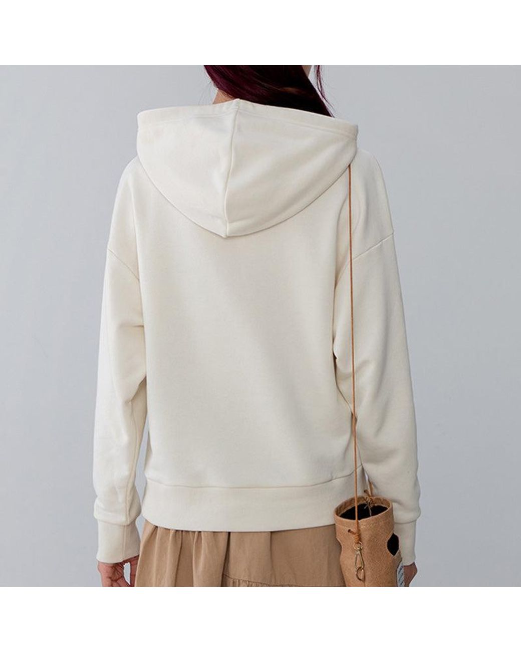 PUMA White (Wmns) Logo Floral Graphic Hoodie