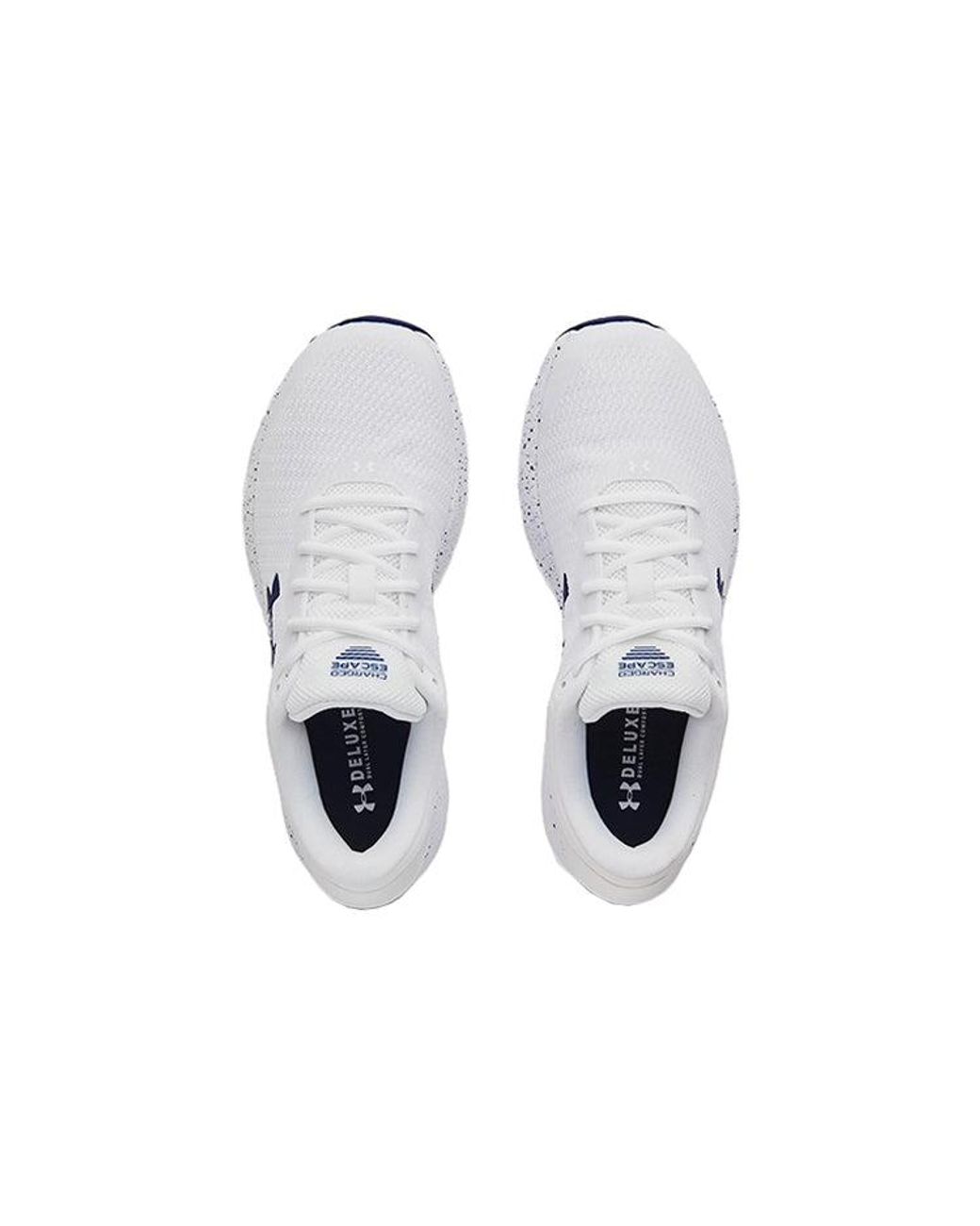 Under Armour White Charged Escape 3 'Big Logo for men