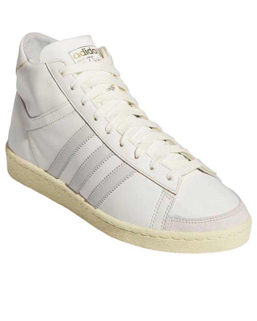 Adidas White Jabbar High 'Off Orbit' for men