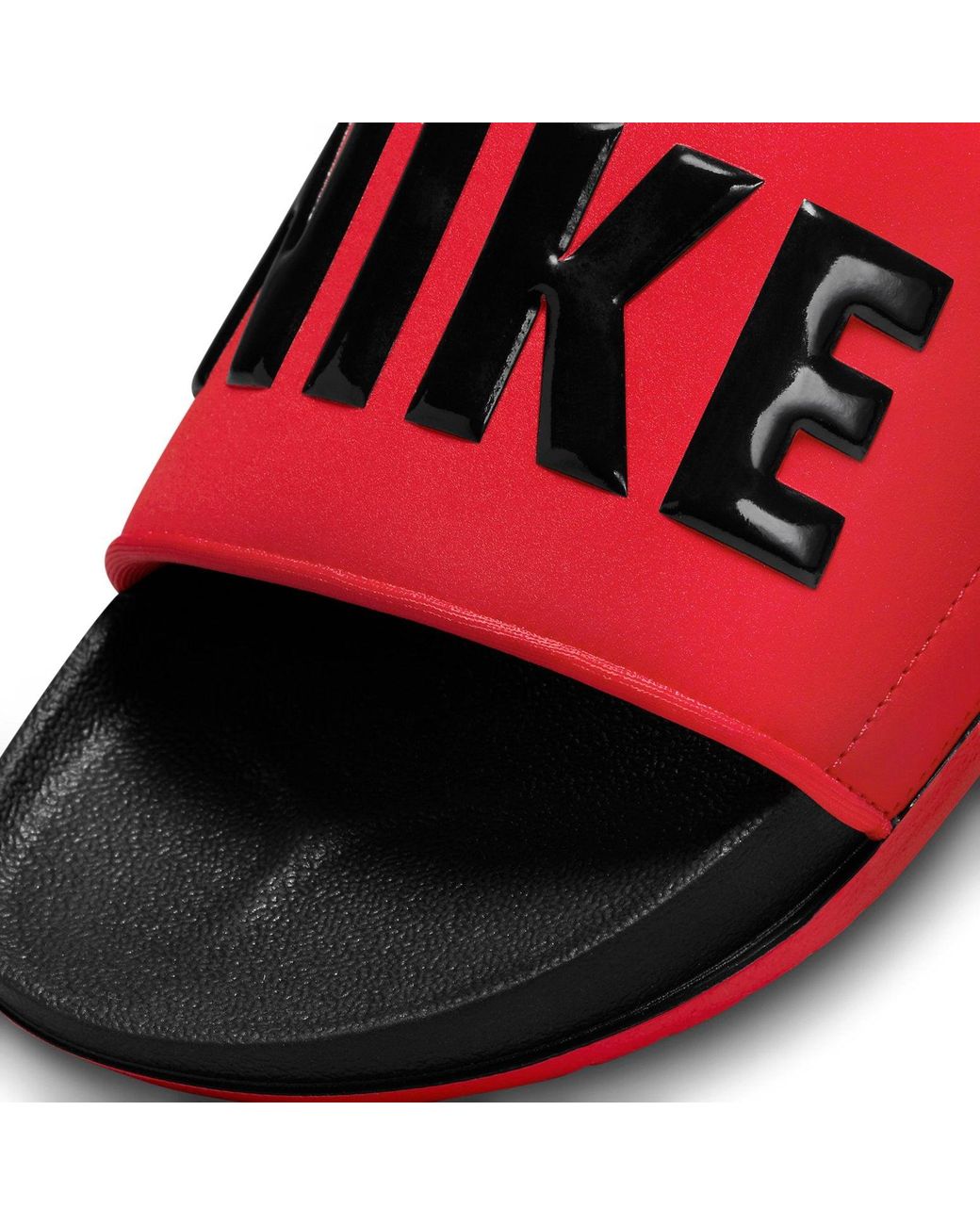 Nike Red Offcourt Slide University' for men
