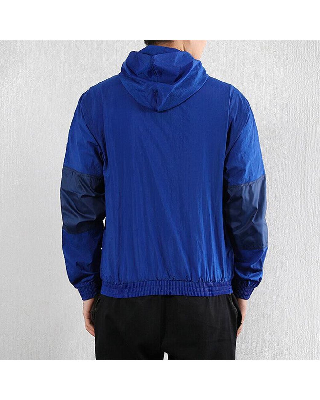 Nike Blue Kd Durant Basketball Sports Hooded Woven Jacket for men