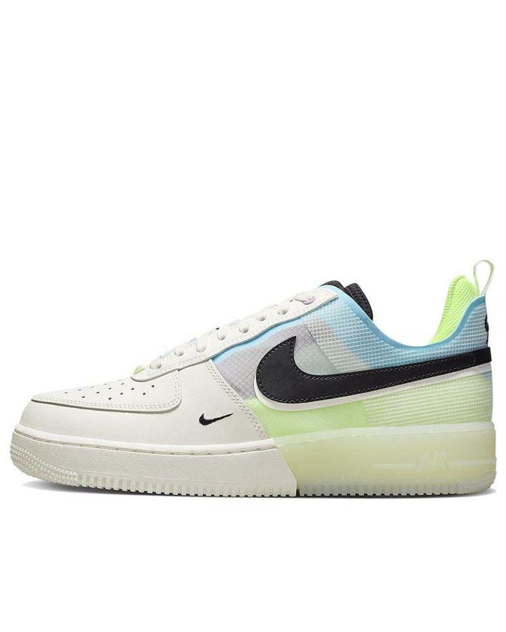 Nike Air Force 1 React 'sail Barely Volt' in Blue for Men | Lyst