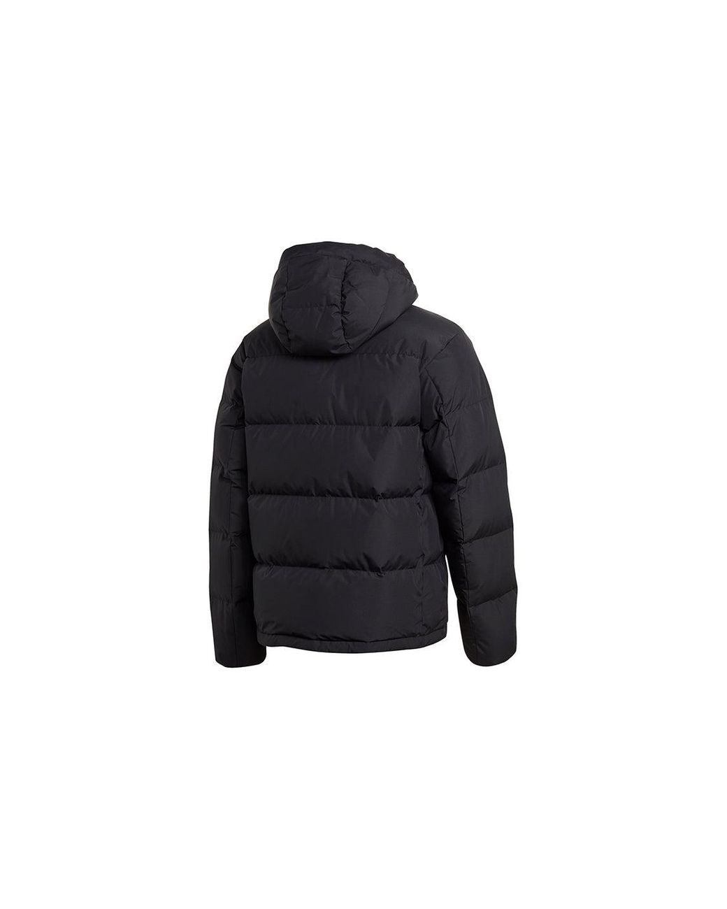 Adidas Blue Sports Windproof Stay Warm Hooded Down Jacket for men