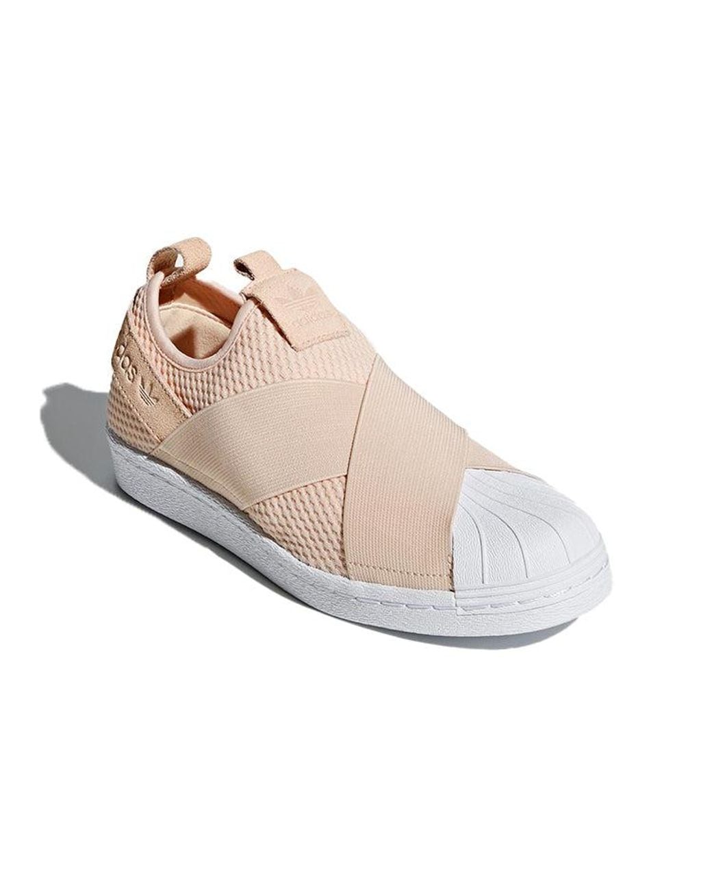 Adidas Pink (Wmns) Superstar Slip On 'Linen'