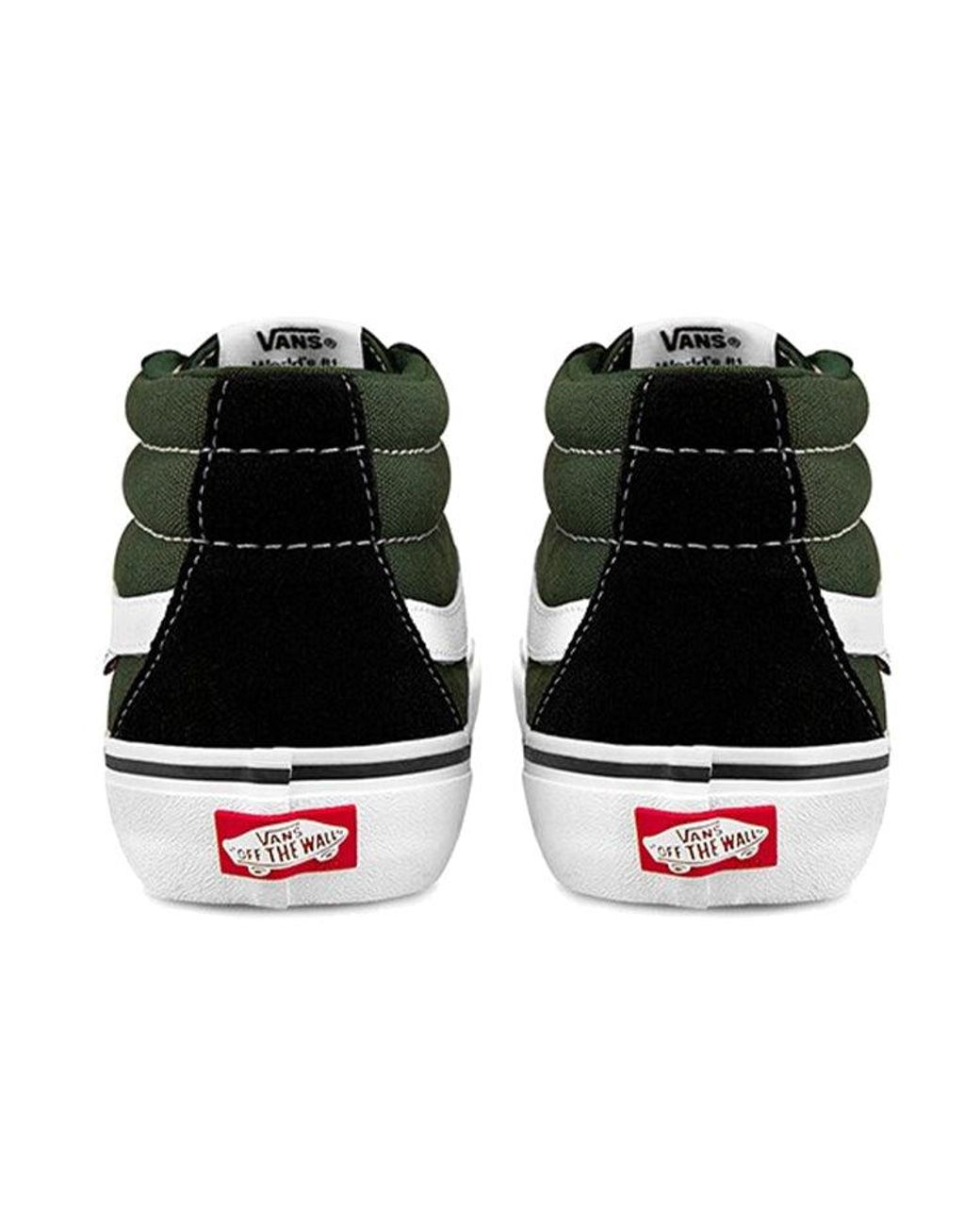 Vans Black Sk8 Mid for men