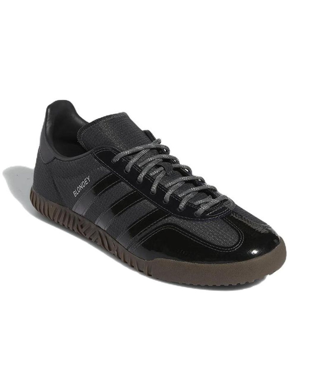 Adidas Black X Blondey Mccoy Gazelle Indoor Gum' for men