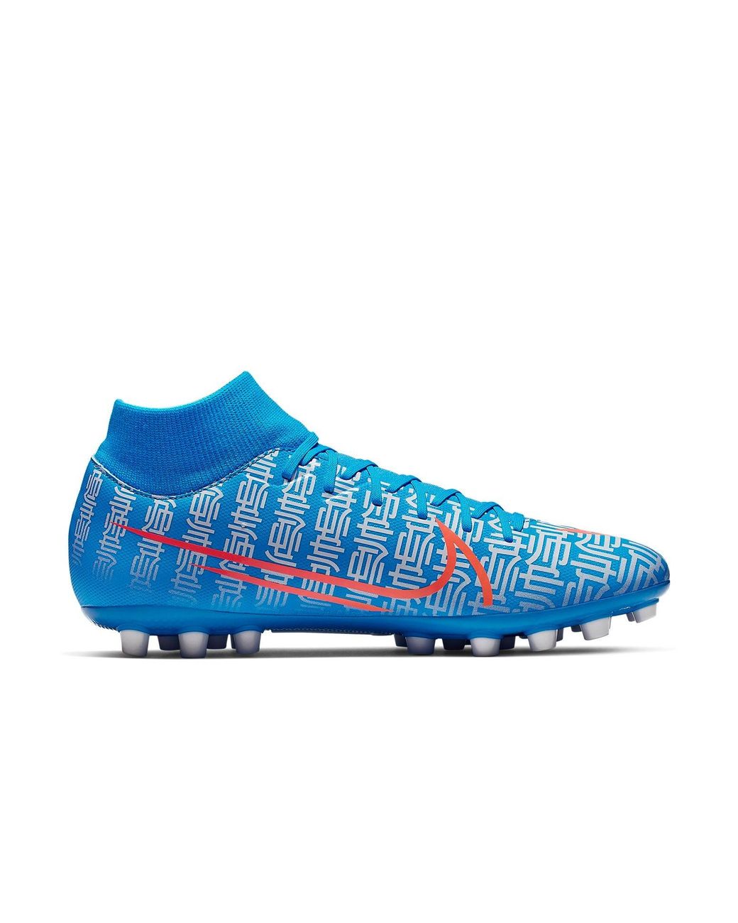Nike Blue Mercurial Superfly 7 Academy Cr7 Ag Artificial Grass C for men