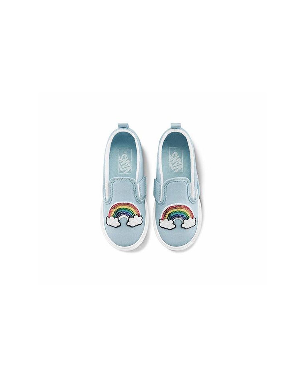 Vans Blue Slip-On Kids Vn0A348834C for men