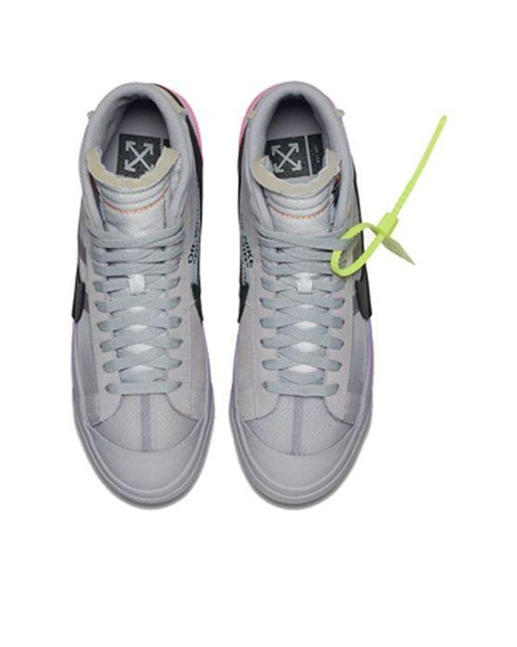 Nike Gray X Off- X Serena Williams Blazer Studio Mid 'Queen' for men