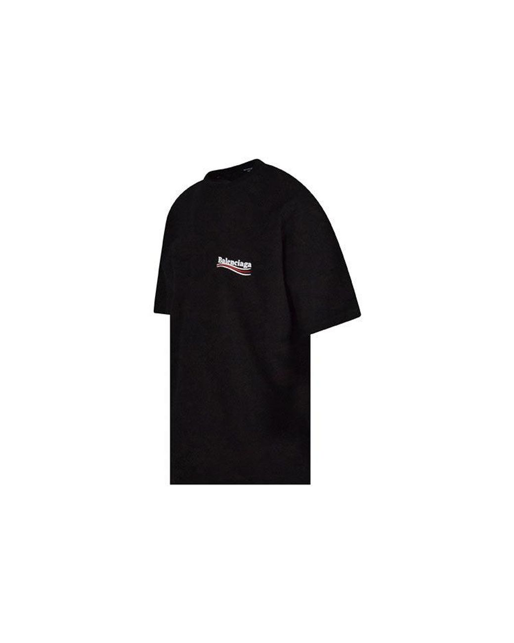 Balenciaga Black Political Campaign T-Shirt Large Fit for men