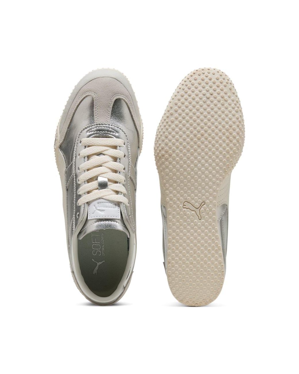 PUMA White Bella Sneakers