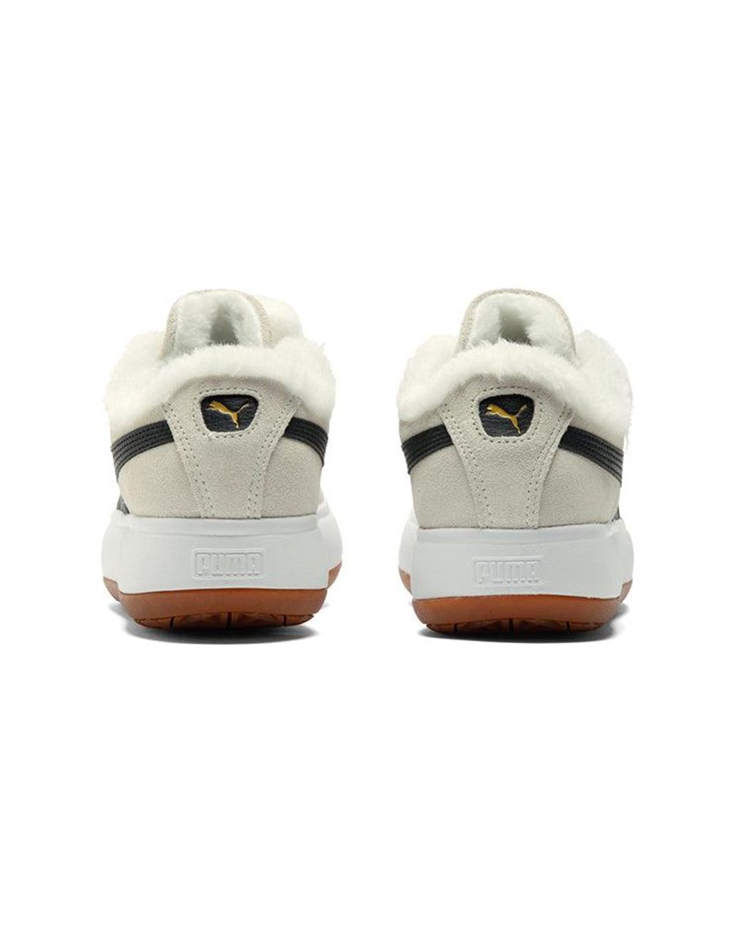 PUMA White (Wmns) Suede Mayu 'Fur