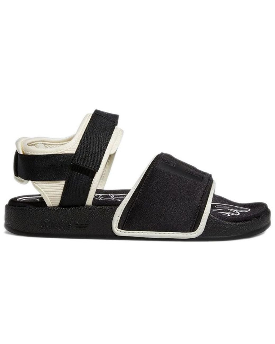 Adidas Black X Pharrell Adilette 2.0 for men