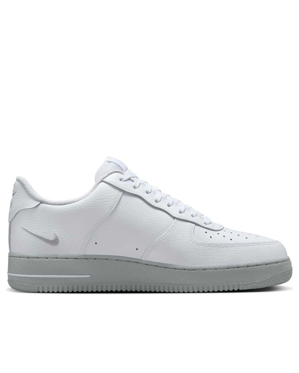 Nike White Air Force 1 '07 Light Smoke Sole' for men