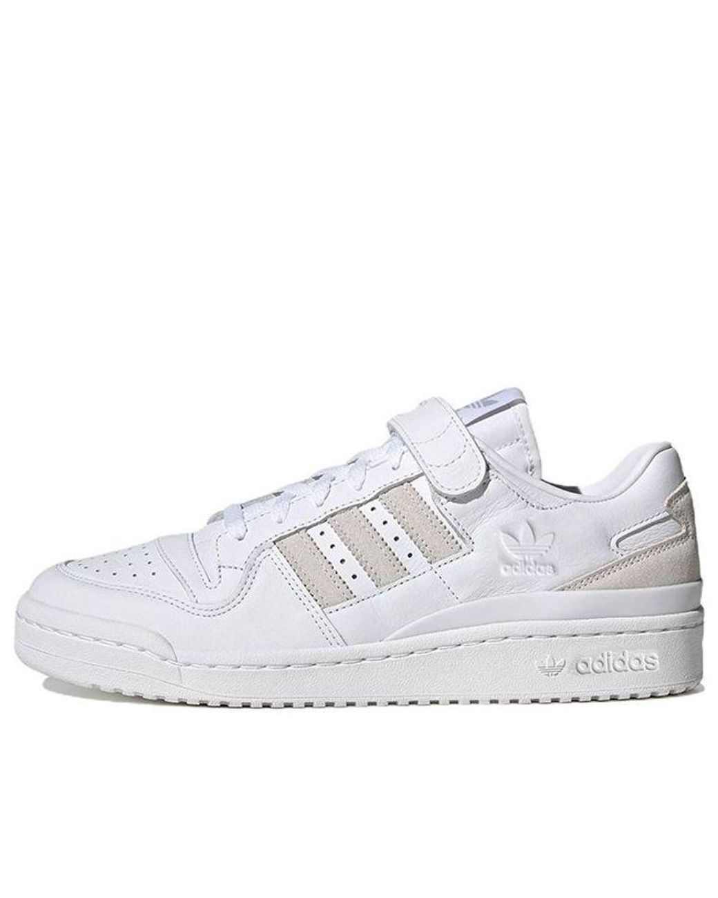 Adidas White Originals Forum 84 Low 'Clear' for men