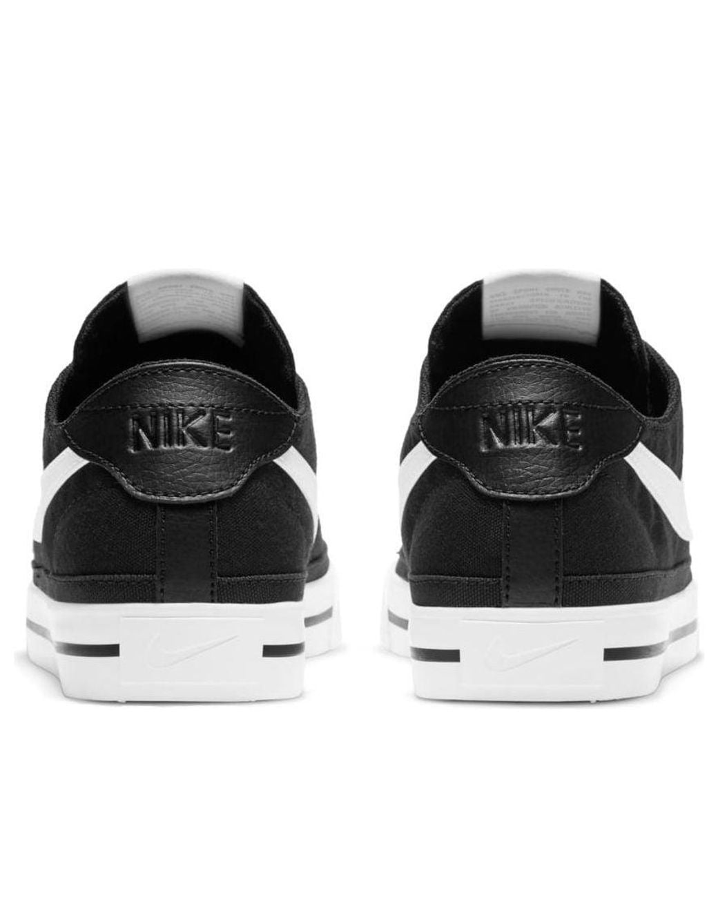 Nike Black Court Legacy Canvas for men
