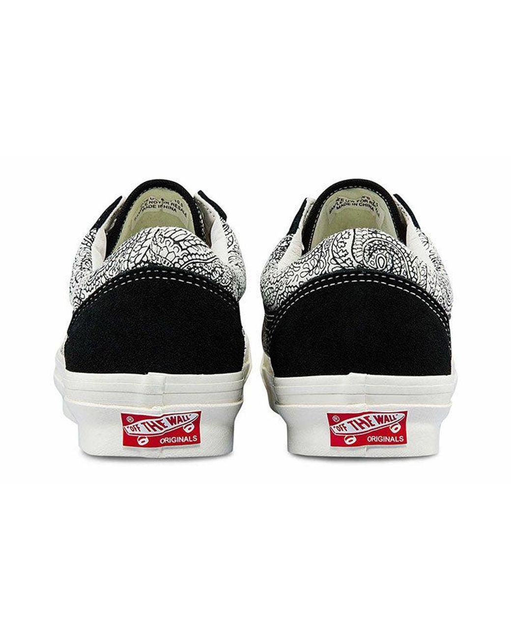Vans Black Og Old Skool Lx 'Dragon Paisley' for men
