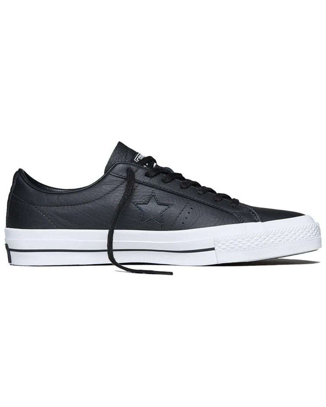 Converse Blue One Star Leather Low-Top Sneakers for men