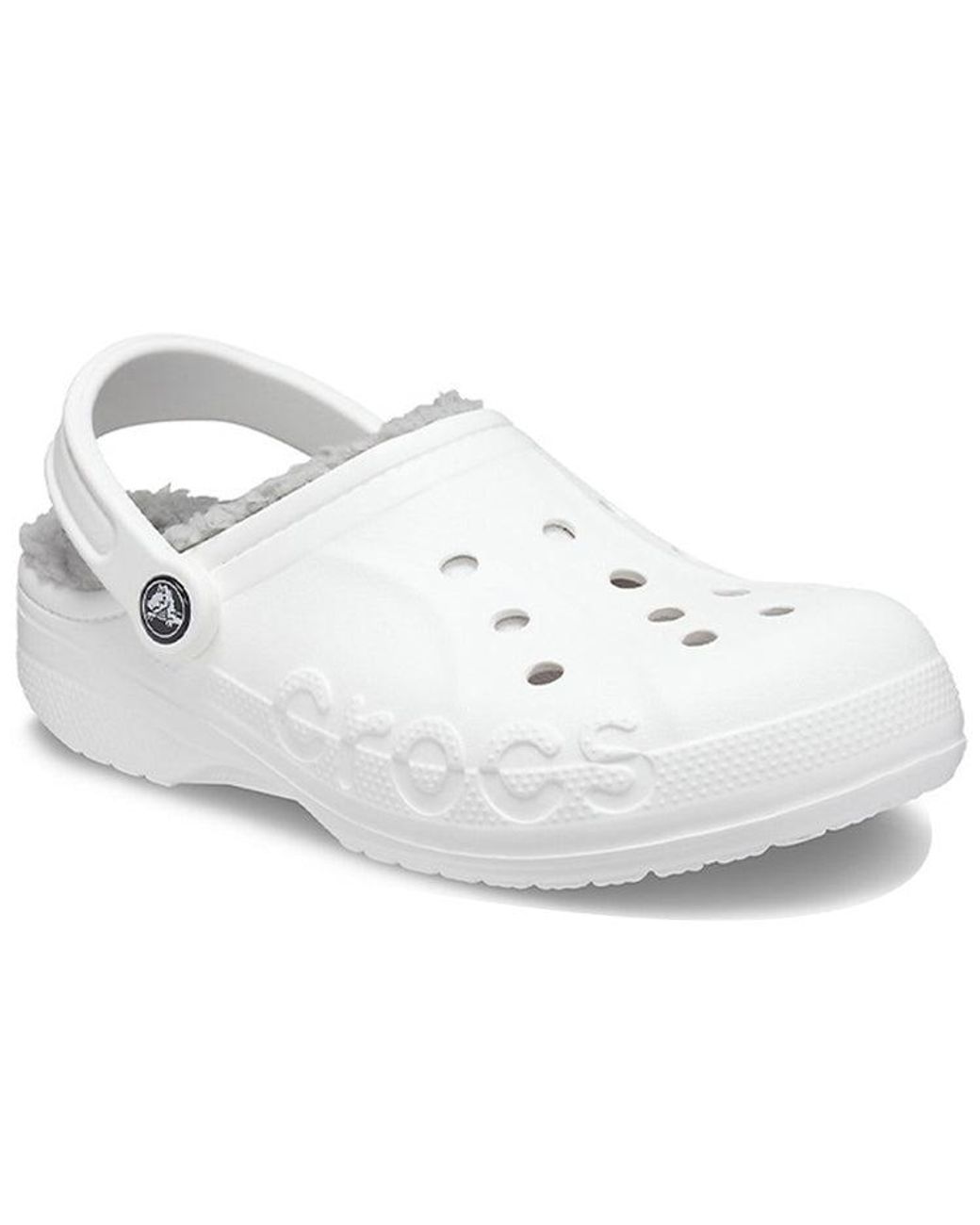 CROCSTM White Baya Lined Clog for men