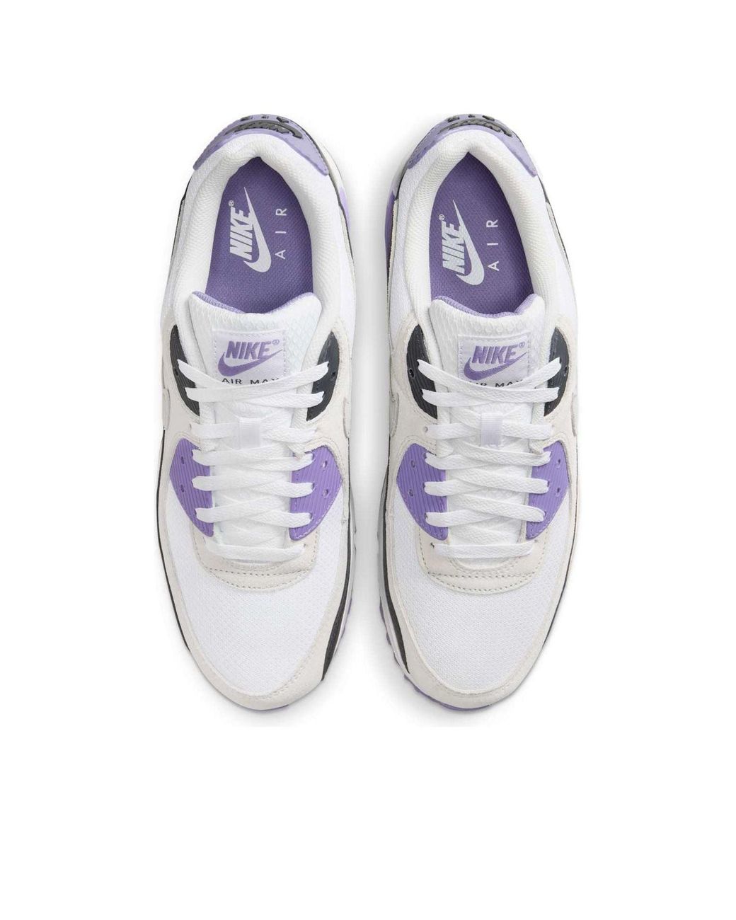 Nike Blue Air Max 90 Dusty Amethyst Photon Dust Light Smoke' for men