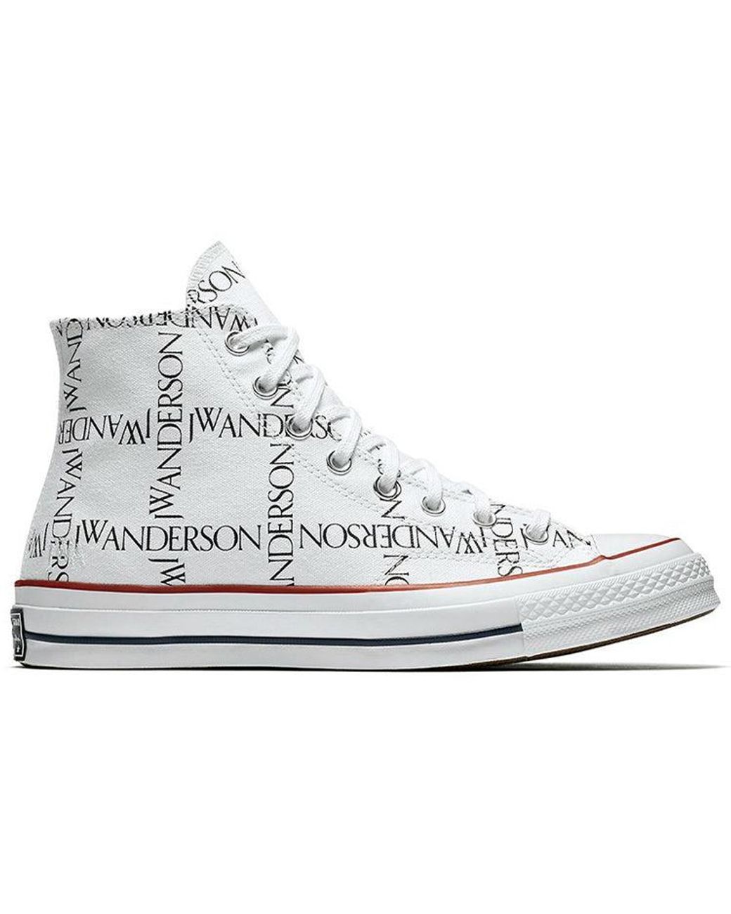 Converse White J.W. Anderson X Chuck 70 Hi Top 'Grid' for men