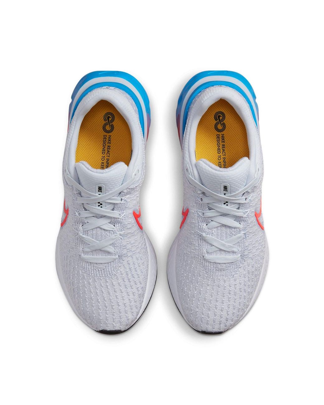 Nike Multicolor React Infinity Run Flyknit 3 Road Running Shoes