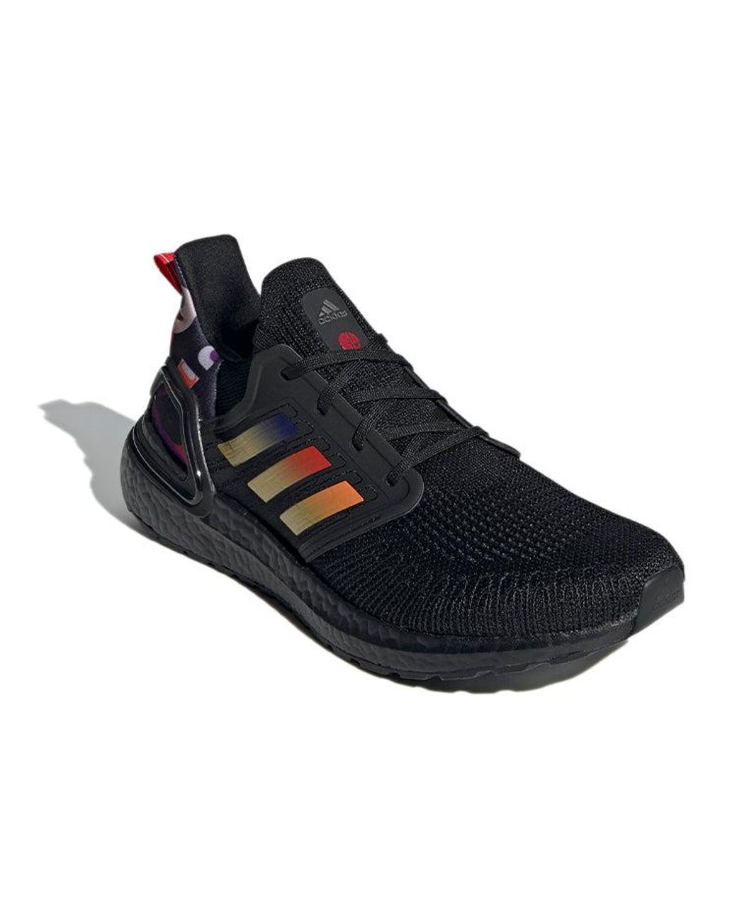 Adidas Blue Ultraboost 20 Black/gold/red for men
