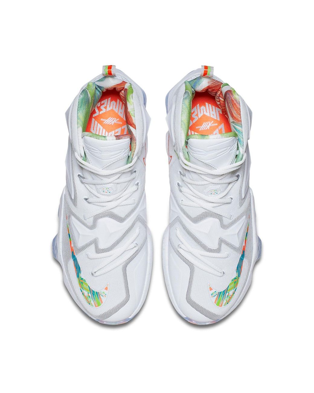 Nike Blue Lebron 13 Elite 'gold' for men