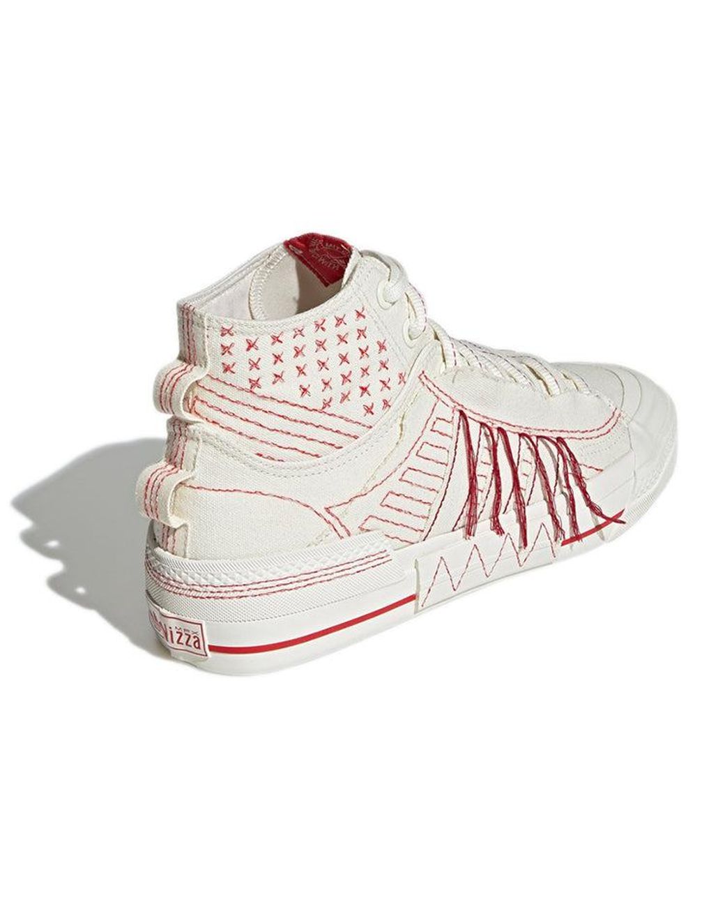Adidas White Nizza Hi Dl 'Cream' for men