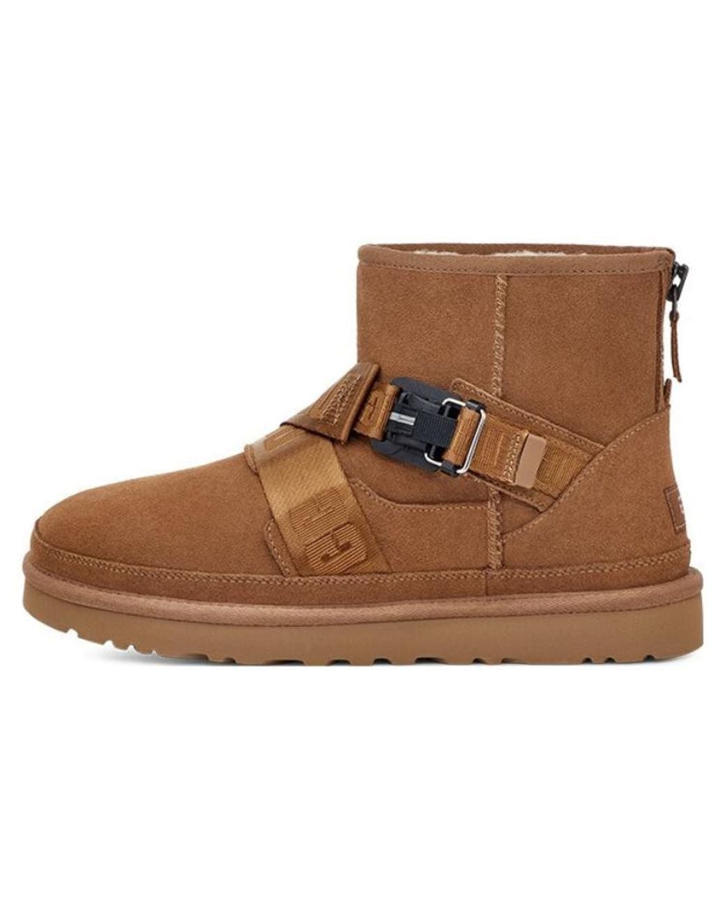 Ugg Brown Classic Mini Quickclick Boot for men