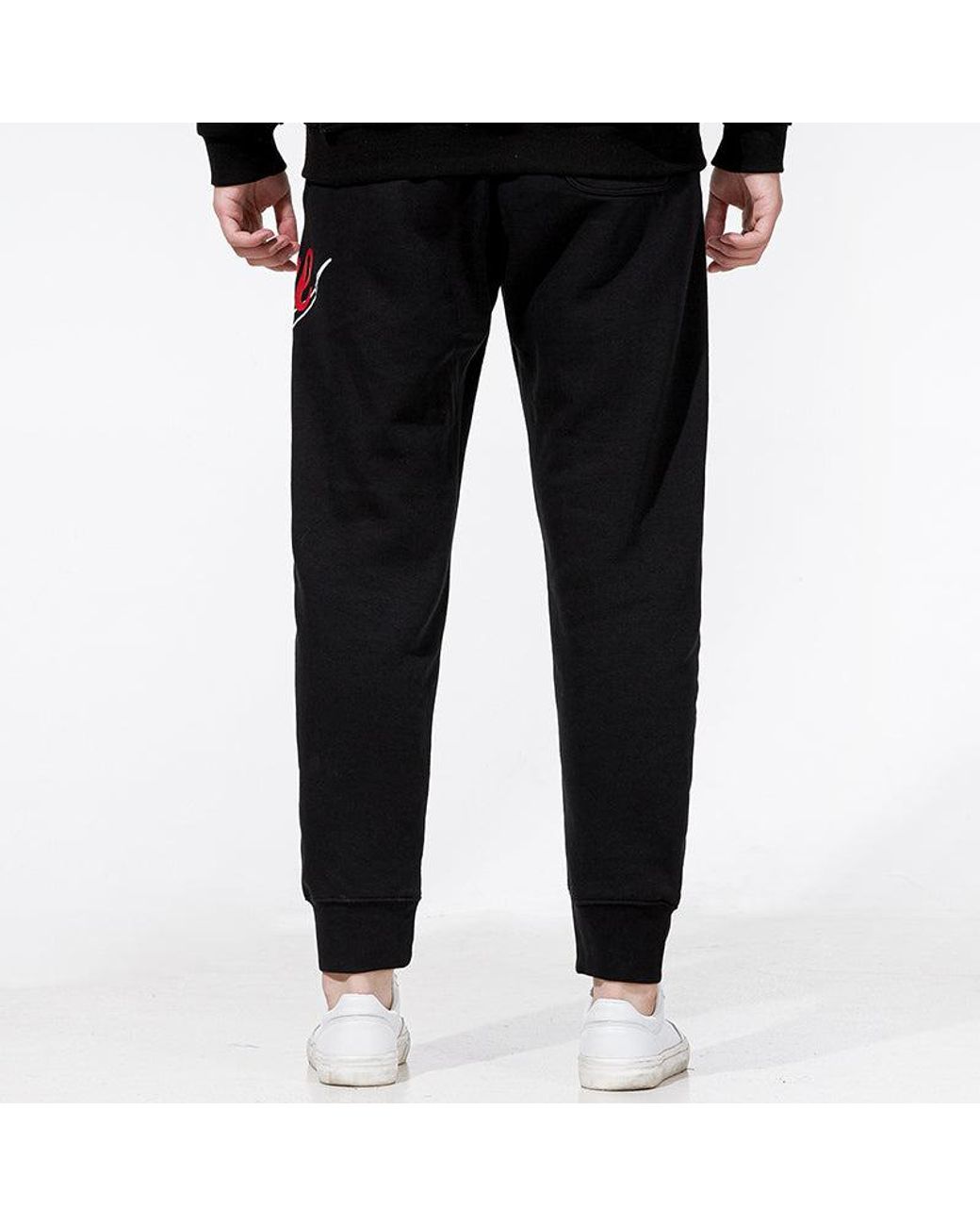 Nike Black Fleece Lined Stay Warm Bundle Feet Sports Pants/Trousers/Joggers for men